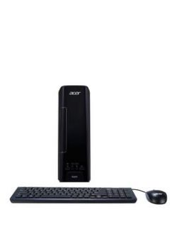 Acer Acer Xc-730 Intel Celeron 8Gb Ram 1Tb Hard Drive Desktop Pc Black - Laptop With Microsoft Office 365 Home